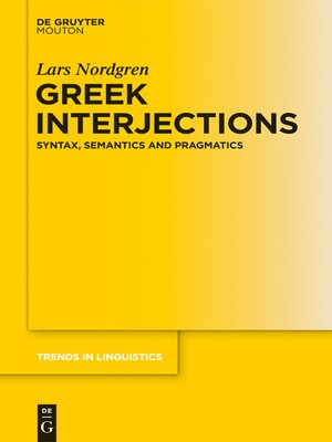 cover image of Greek Interjections